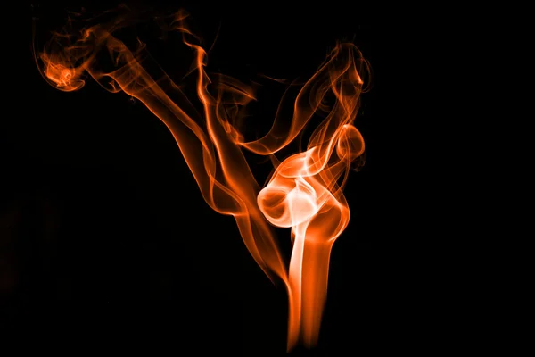 Kouř se světlem, samostatný — Stock fotografie