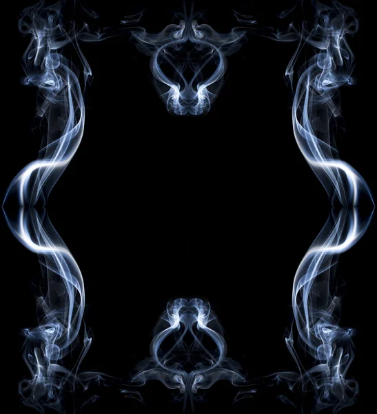 Rahmen aus Rauch — Stockfoto