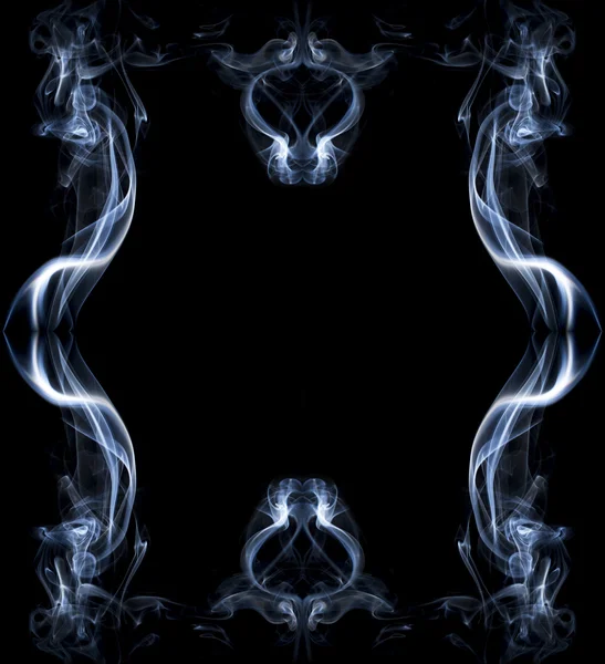 Frame made of smoke Royalty Free Stock Photos