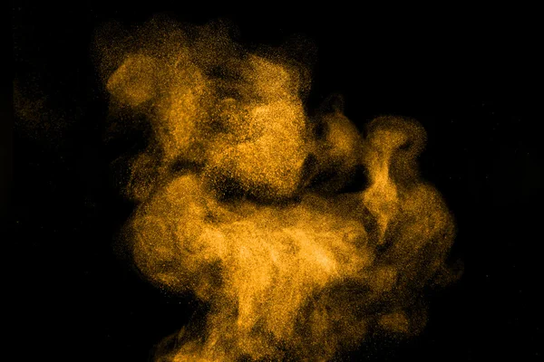Abstract design of  powder cloud Stock Photo