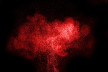 toz bulutu soyut tasarım