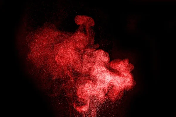 Abstract design of powder cloud Royalty Free Stock Images