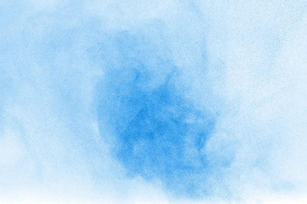 Streszczenie niebieski proszek chmura — Zdjęcie stockowe