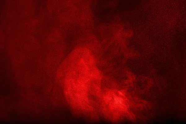 Nube di polvere rossa astratta — Foto Stock