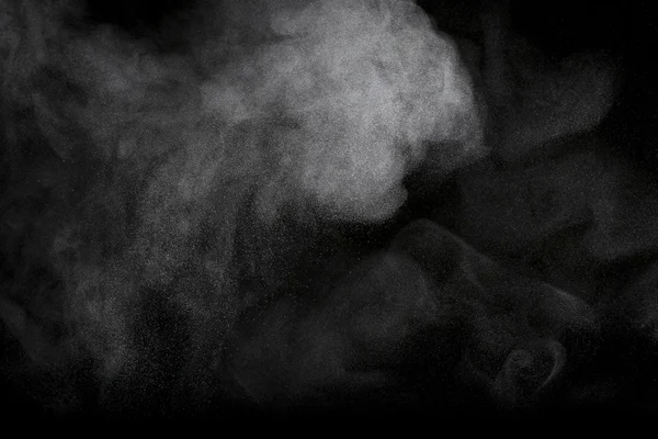 Nube de polvo contra fondo oscuro —  Fotos de Stock