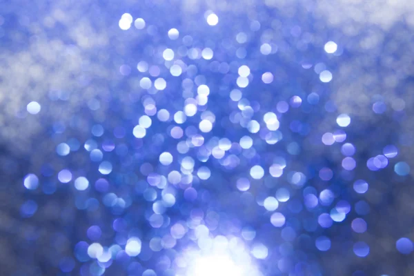 抽象的な青い輝きキラキラ背景 — ストック写真