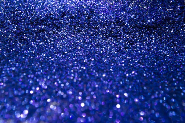 Abstract blue sparkle glitter background — Stock Photo, Image