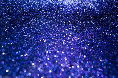 Soyut mavi pırıltılı glitter arka plan