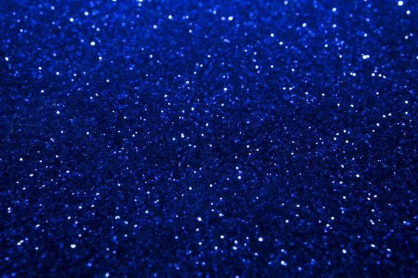 Abstrakte blaue Glitzerhintergrund — Stockfoto