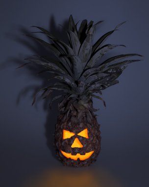 ananas helloween dekorasyon