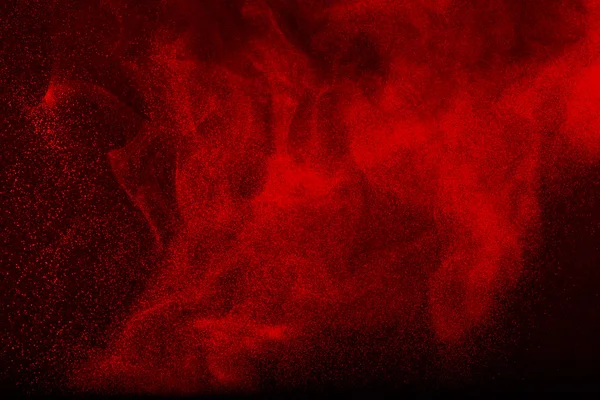 Abstract color powder cloud. Stock Picture