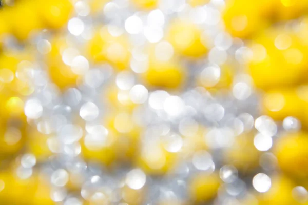 Higlighted bokeh silver sparkle glitter background. — Stock Photo, Image