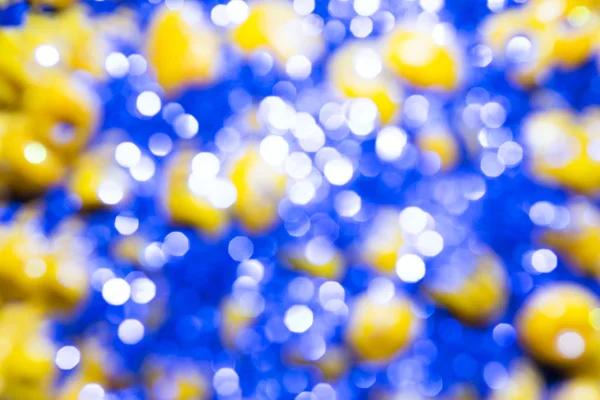 Blue bokeh texture. Festive glitter background . — Stock Photo, Image