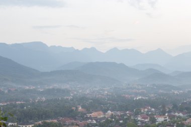 Kolayca görülebilir hale getirir Luang Prabang, Laos.