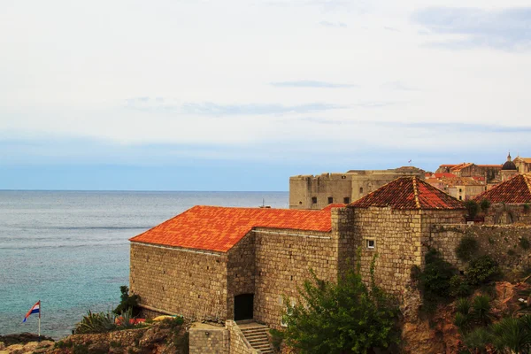 Dia ensolarado em Dubrovnik, Croácia — Fotografia de Stock