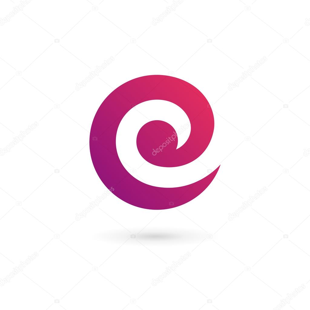 Letter C E logo icon design template elements