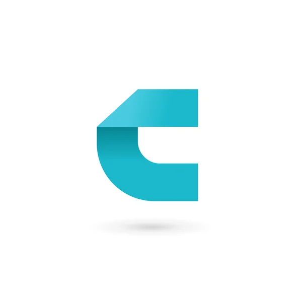 Letter C logo pictogram ontwerp template elementen — Stockvector