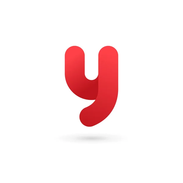 Letra Y icono del logotipo elementos de plantilla de diseño — Archivo Imágenes Vectoriales