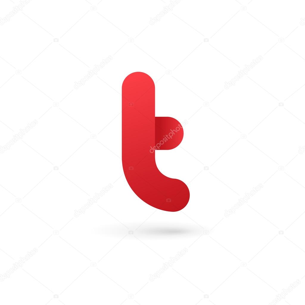 Letter T logo icon design template elements