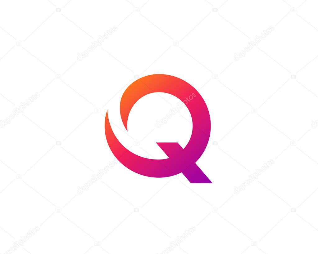 Letter Q logo icon design template elements