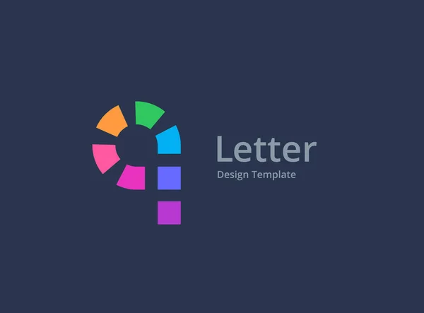 Letter Logo Pictogram Ontwerp Template Elementen — Stockvector