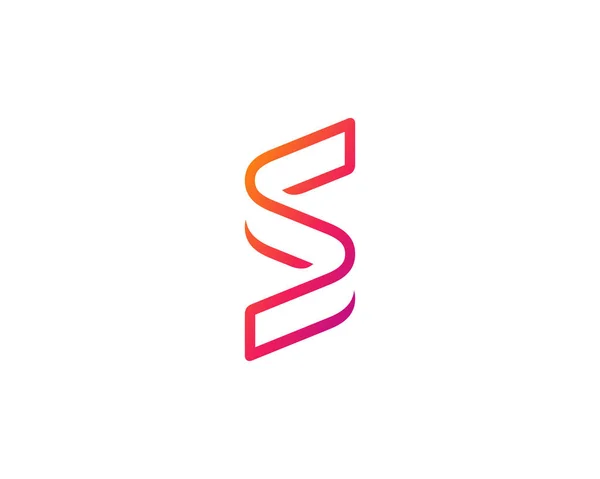 Buchstabe Oder Zahl Logo Symbol Design Vorlagen Elemente — Stockvektor