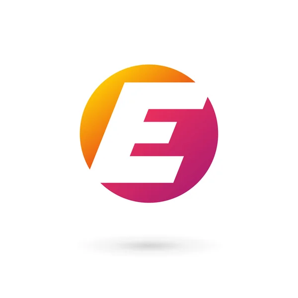 Letterpictogram E logo — Stockvector