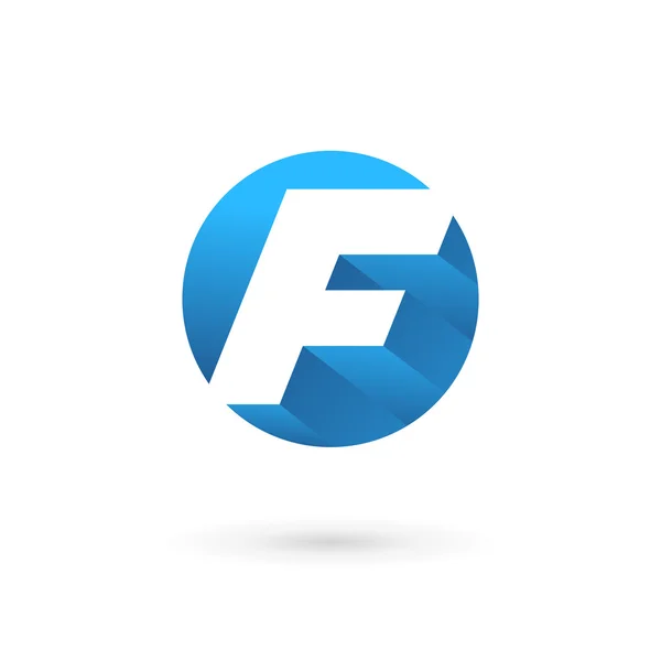 Letter F logo icon — Stock Vector