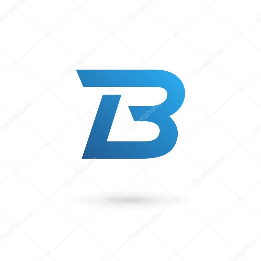 Letter B logo icon design template element