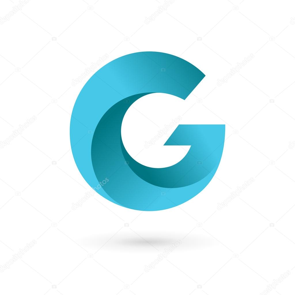 Letter G logo icon design template elements. Vector color sign