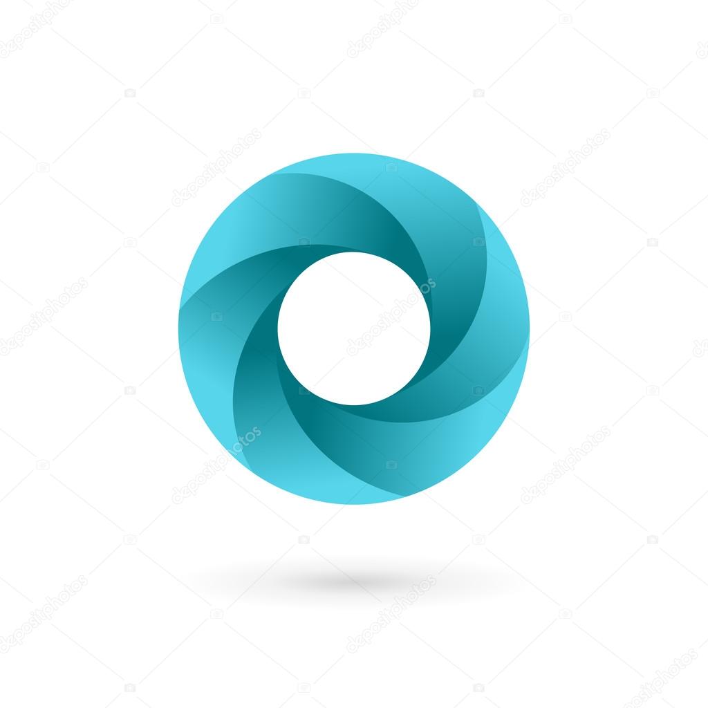 Letter O logo icon design template element