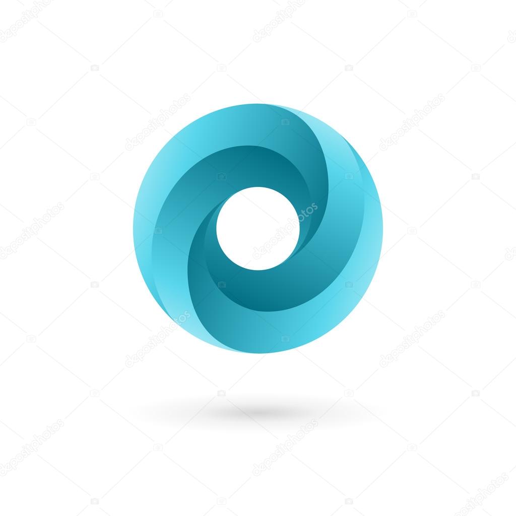 Letter O logo icon design template element