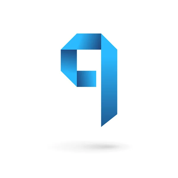 Q harfi logo tasarım şablonu elementleri — Stok Vektör