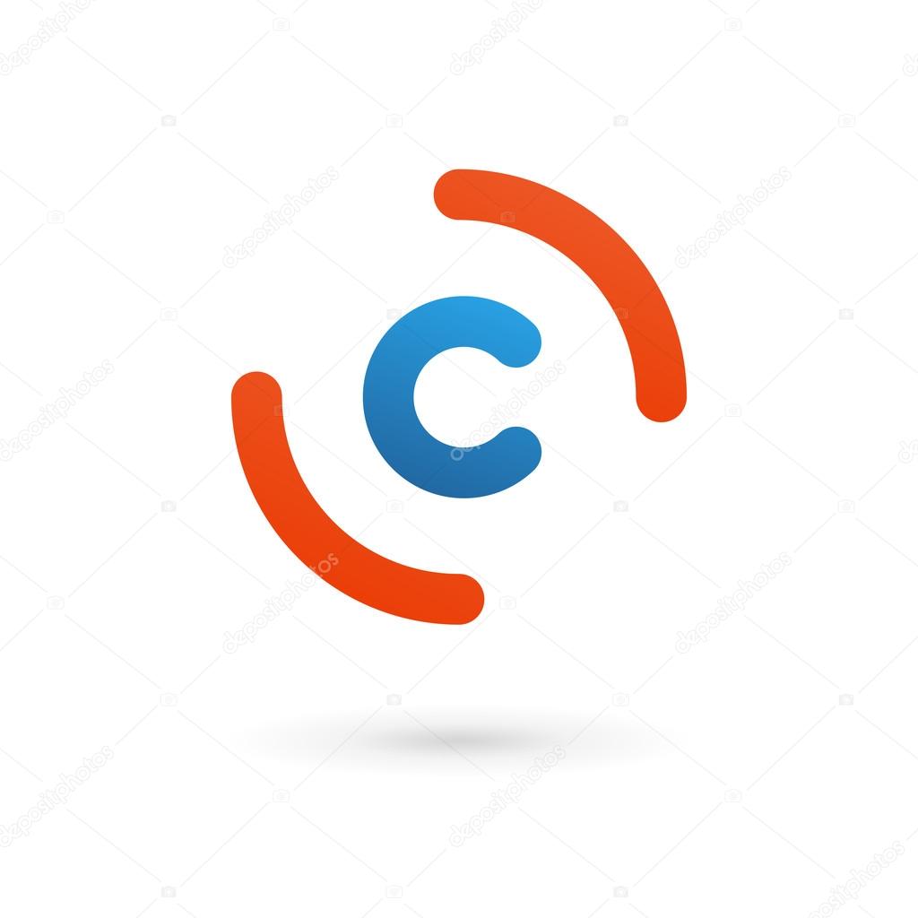 Letter C logo icon design template element