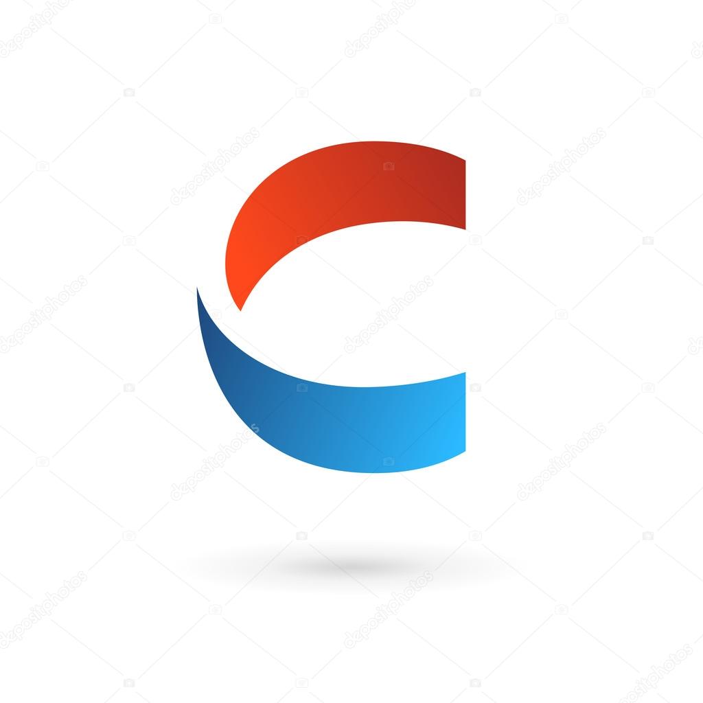Letter C logo icon design template element