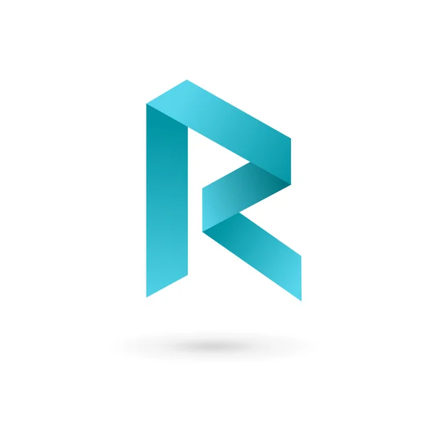 Buchstabe R Logo Symbol Design-Vorlage Elemente — Stockvektor