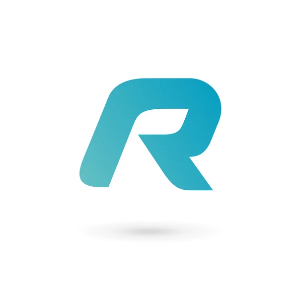 Letter R logo icon design template elements Stock Vector