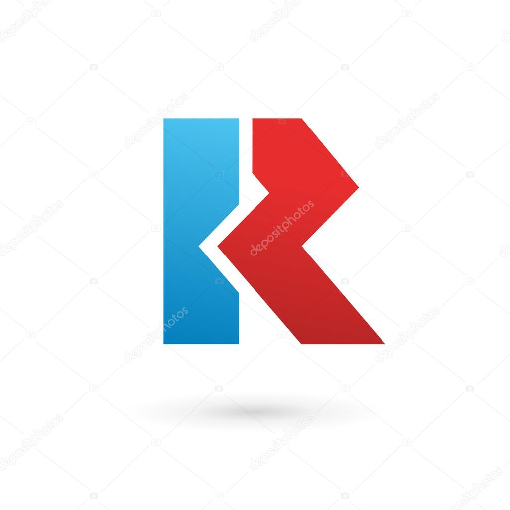 Letter R logo icon design template element