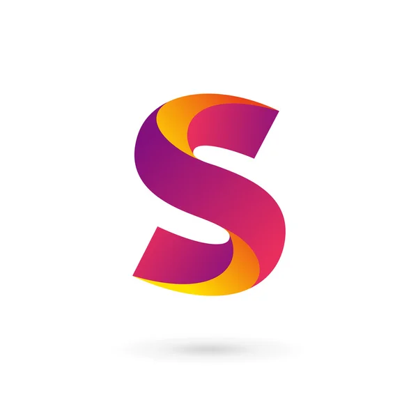 Letter S logo pictogram ontwerp template elementen — Stockvector