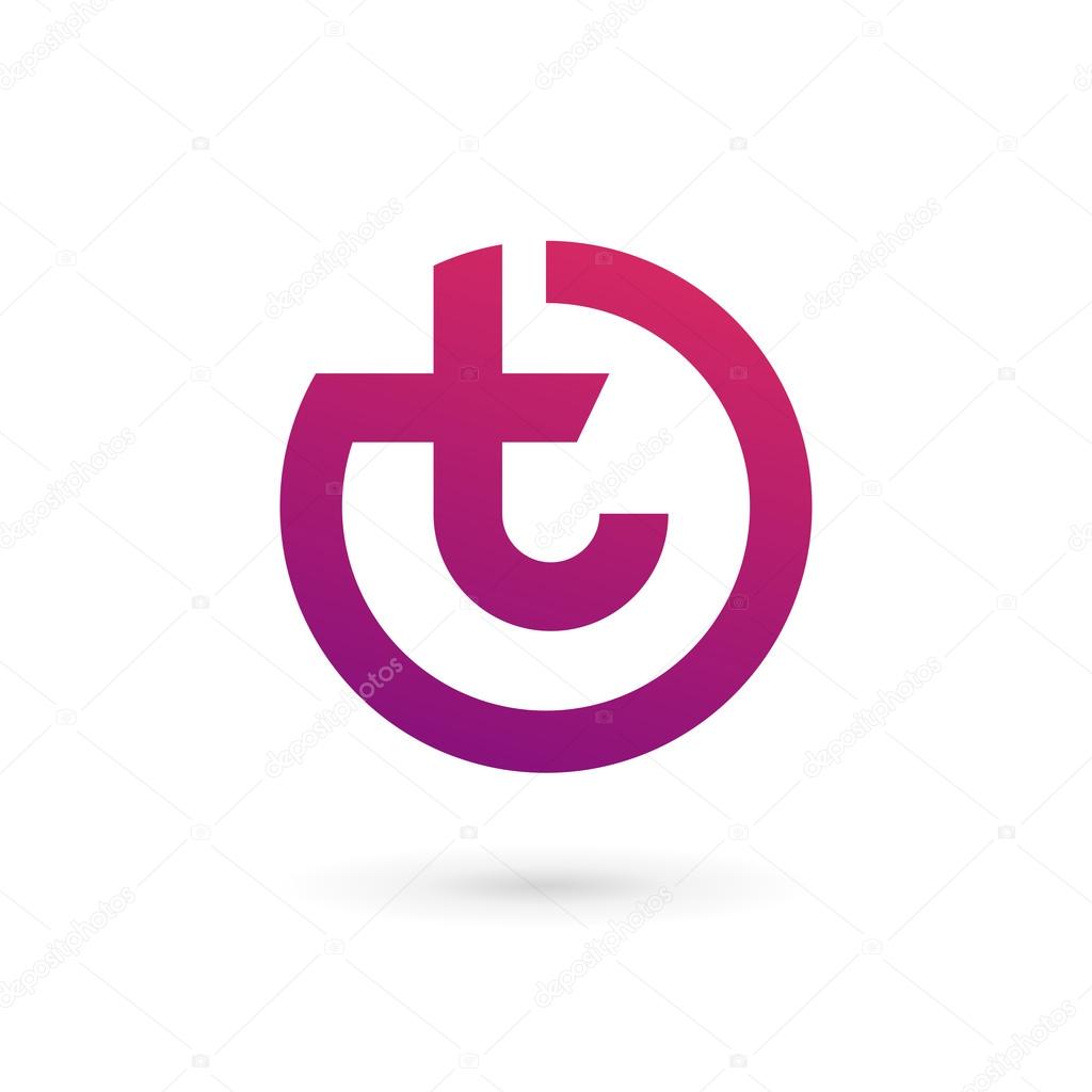Letter T logo icon design template element