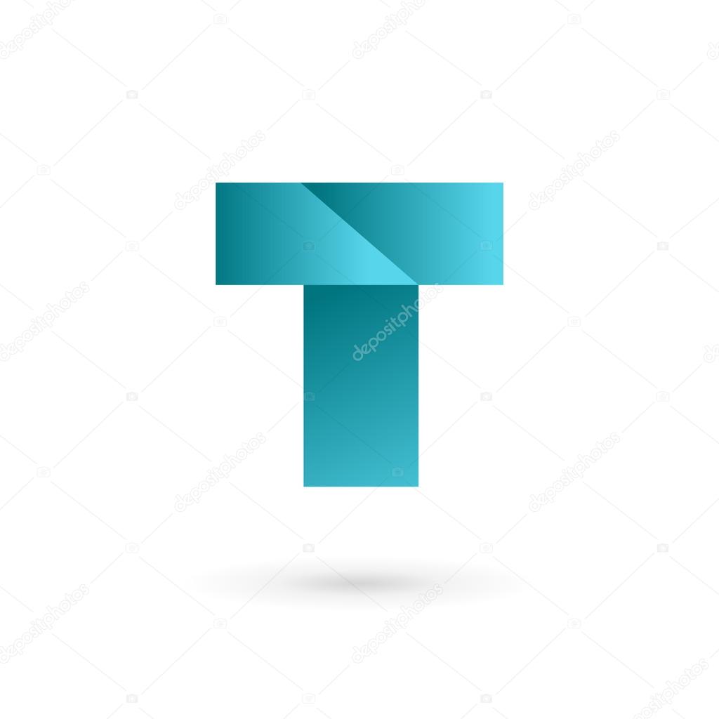 Letter T logo icon design template element