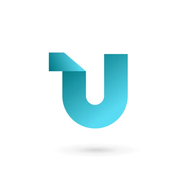 Letter U logo pictogram ontwerp template elementen — Stockvector