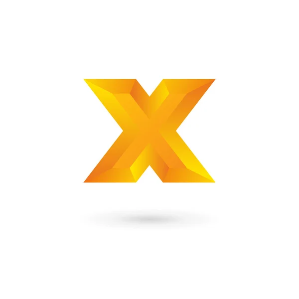 Letter X logo pictogram ontwerp template elementen — Stockvector