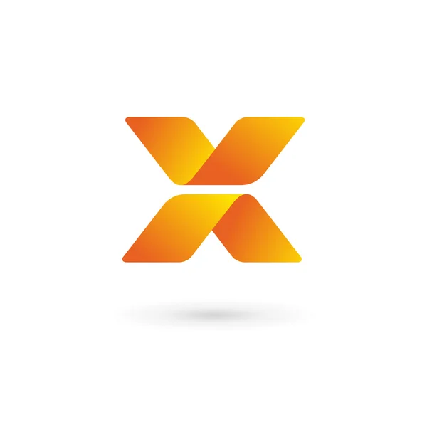 Letter X logo pictogram ontwerp template elementen — Stockvector