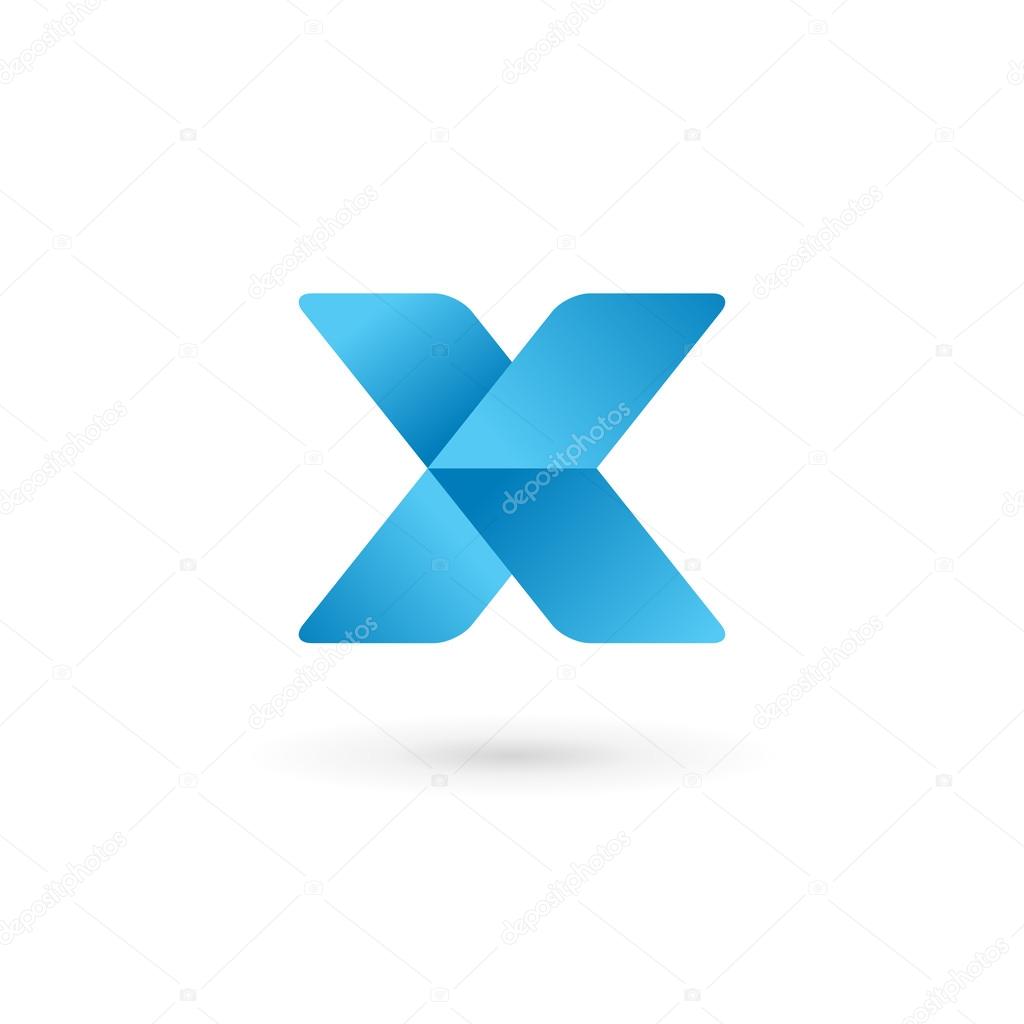 Letter X logo icon design template element