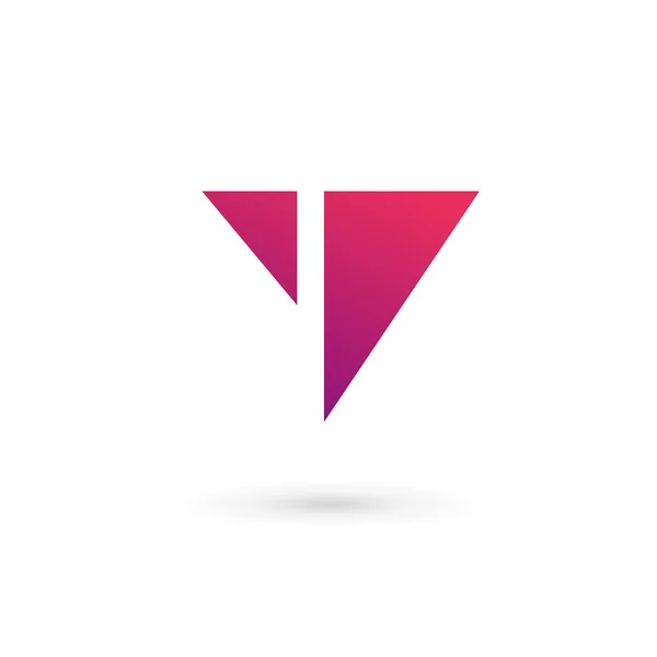 Lettera Y logo icona elementi modello di design — Vettoriale Stock
