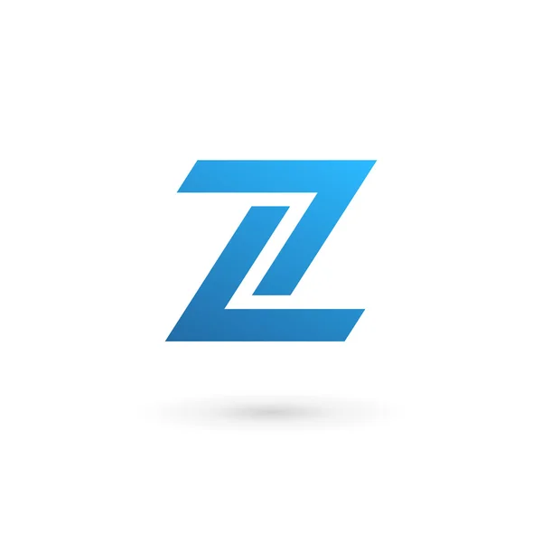 Buchstabe z logo symbol design template elemente — Stockvektor