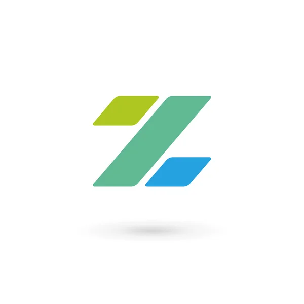 Letter Z percentage logo pictogram-ontwerpelementen sjabloon — Stockvector