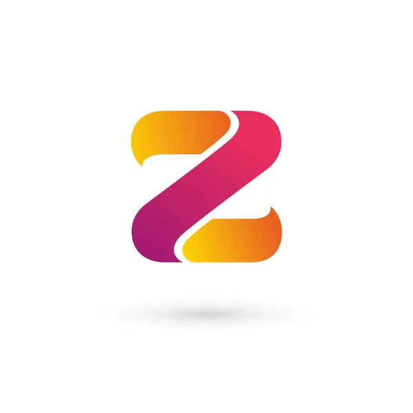 Buchstabe z logo symbol design template elemente — Stockvektor