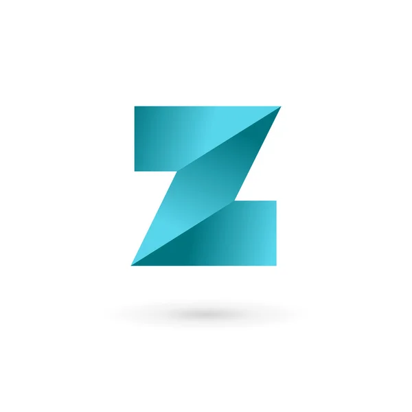 Buchstabe z logo symbol design template elemente — Stockvektor